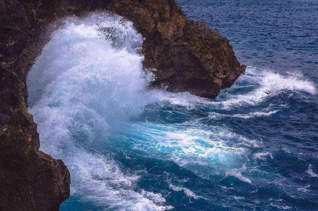 Devil's tears Nusa Lembongan Bali